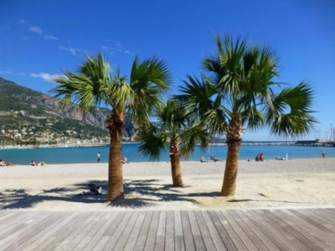 Monaco # Menton - 6 Persons - 2 Bedrooms - Full Renovated - Private Parking - Hypercenter - Clim - Beach And Sun ม็องตง ภายนอก รูปภาพ