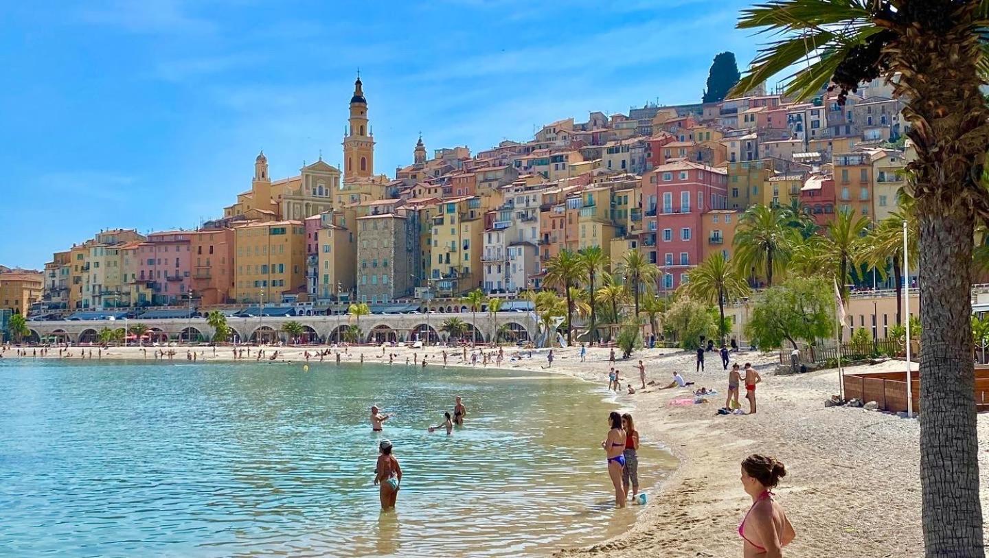 Monaco # Menton - 6 Persons - 2 Bedrooms - Full Renovated - Private Parking - Hypercenter - Clim - Beach And Sun ม็องตง ภายนอก รูปภาพ
