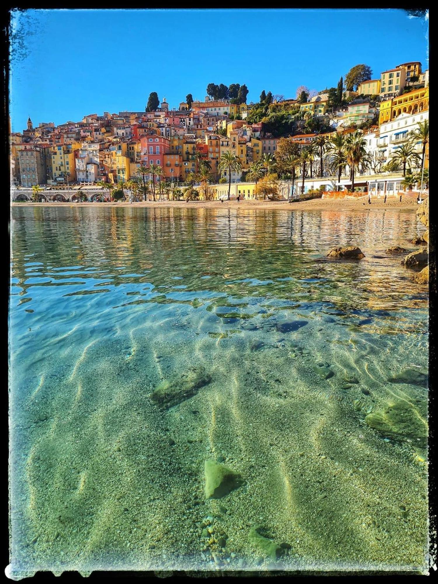 Monaco # Menton - 6 Persons - 2 Bedrooms - Full Renovated - Private Parking - Hypercenter - Clim - Beach And Sun ม็องตง ภายนอก รูปภาพ